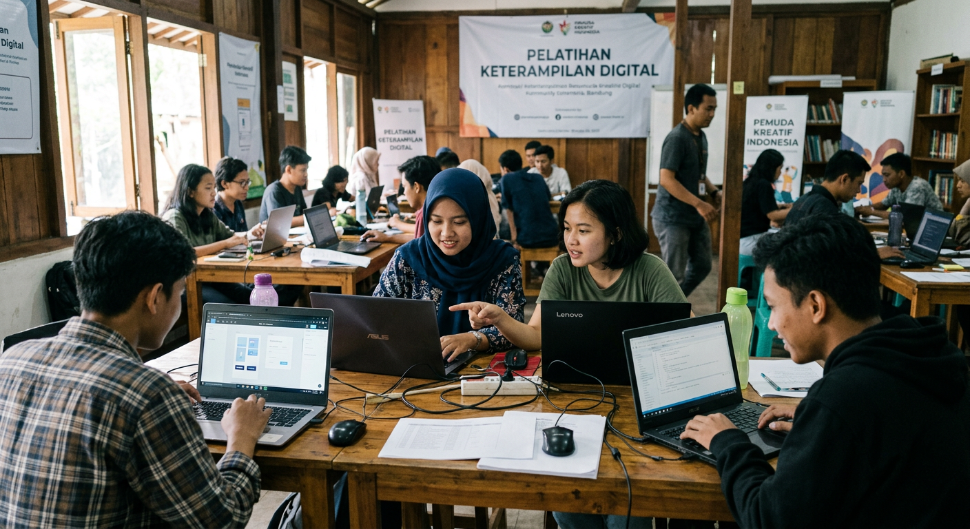 LIVEDRAWSGP 6D Gelar Workshop Literasi Digital untuk Pemuda